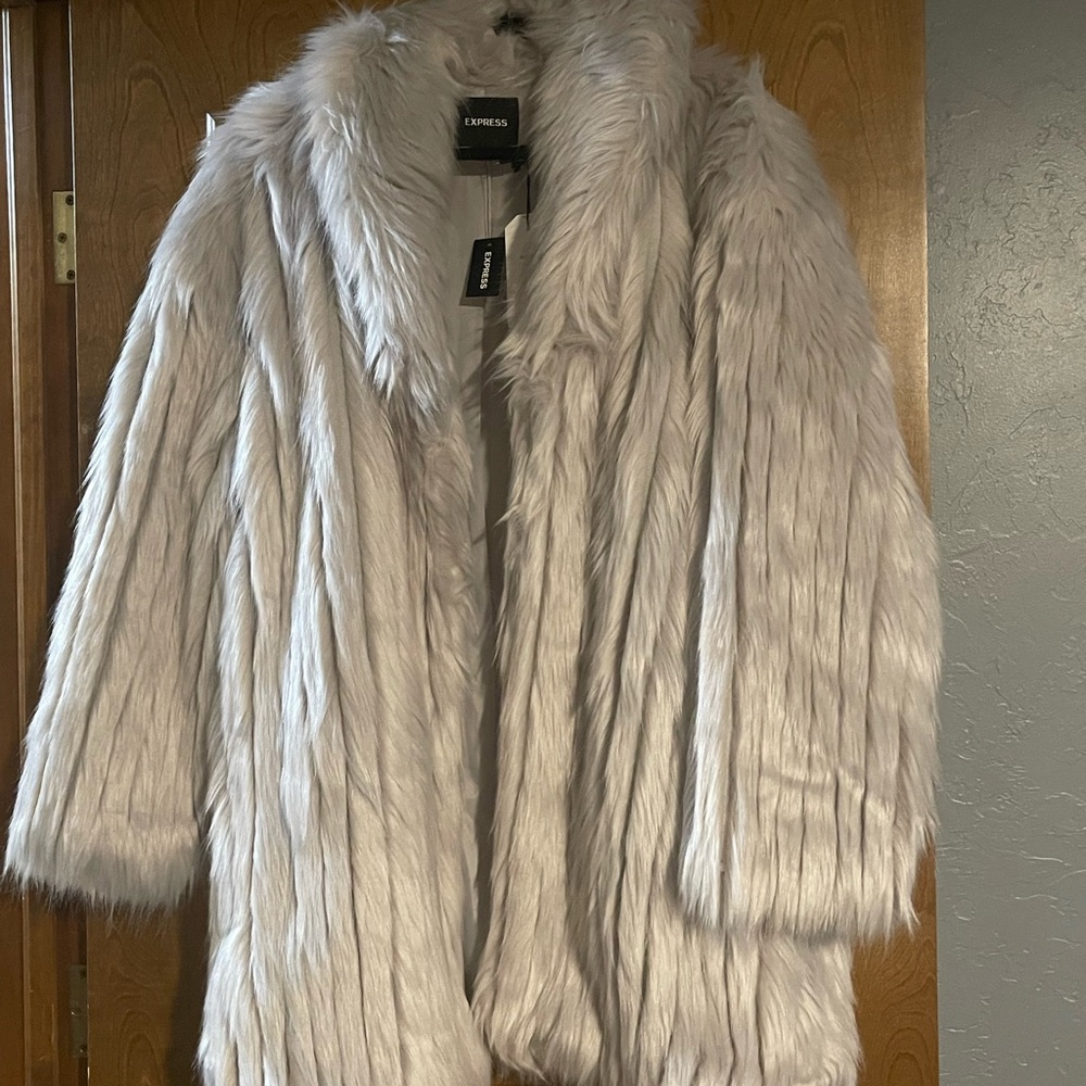 Faux Fur Coat